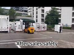 Ticari Endüstriyel 215kwh Lityum İyon Pil Depolama Sistemi Şebeke Bağlantısı Kabineti BESS