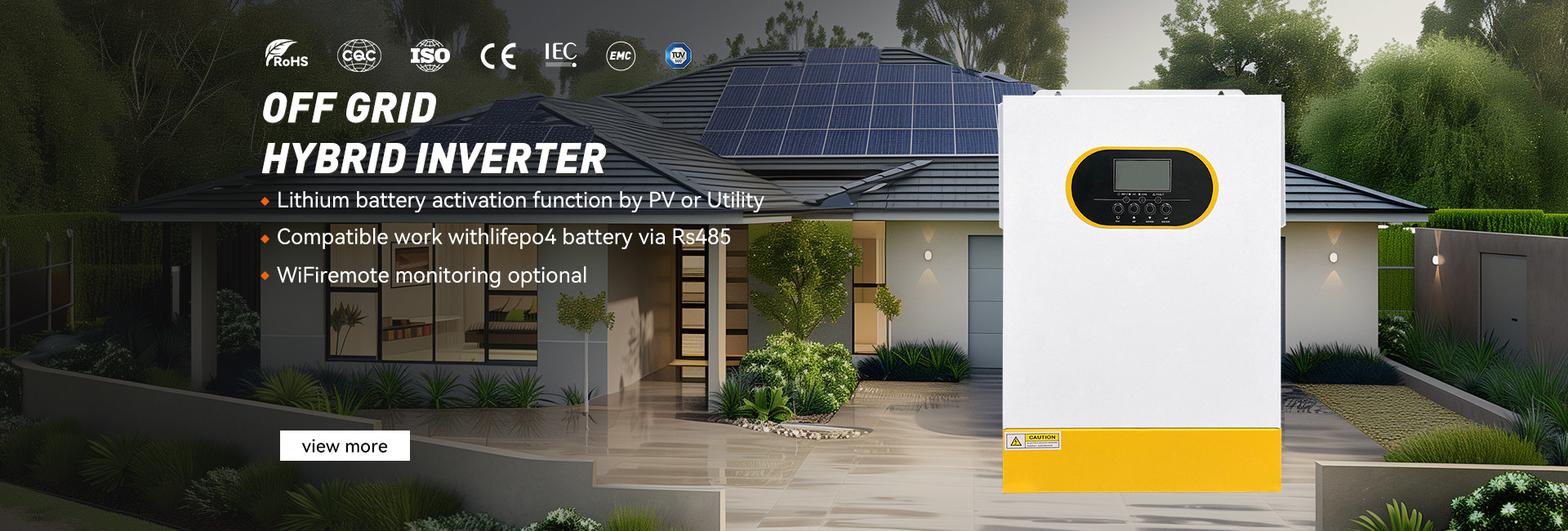 Kalite Şebeke dışı hibrit güneş inverteri Fabrika