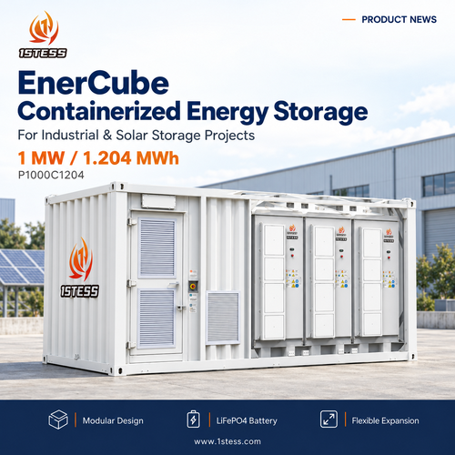 Latest company news about EnerCube Endüstriyel ve Güneş Depolama Projeleri İçin Konteyner BESS'i Vurguladı