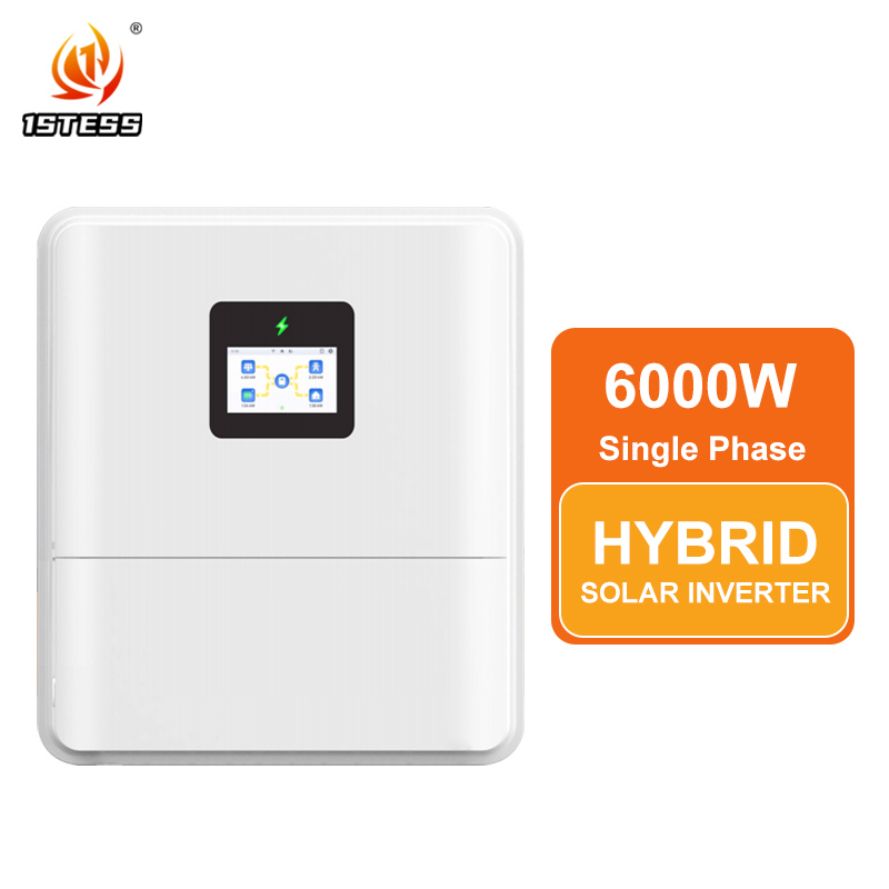 Lithium Lead Acid Battery Compatible 48V 6kw Hybrid Solar Inverter ...