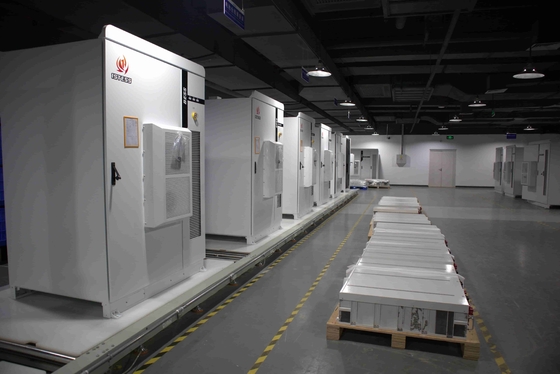 İç / dış endüstriyel batarya enerji depolama sistemi AC 400V RS485 Ethernet