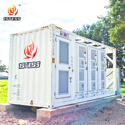 Uzaktan İzleme ve Kontrol 1MWh 5MWh 10MWh Batarya Kapasitesiyle Özel BESS Konteyneri