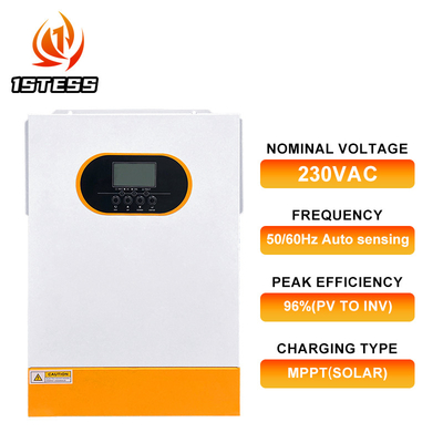 48V 3.5KW Güneş Hibrit Değiştiricisi Şebekeden Invertör 5.5KW 6.2KW MPPT Hibrit Değiştiricisi