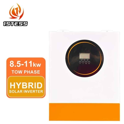 8.5KW 48V Açık/MPPT Şebeke Değiştiricisi 11KW Güneş Değiştiricisi Hibrit 14kg Saf Sinüs Dalgası