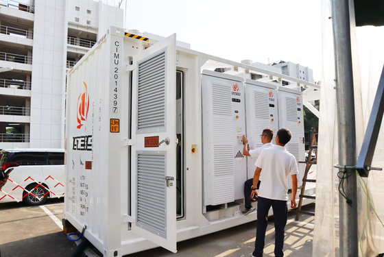Özelleştirilmiş entegre pil konteyneri 1000kw 1000kwh 1mw 1mwh BEss Konteyner Enerji Depolama Sistemi