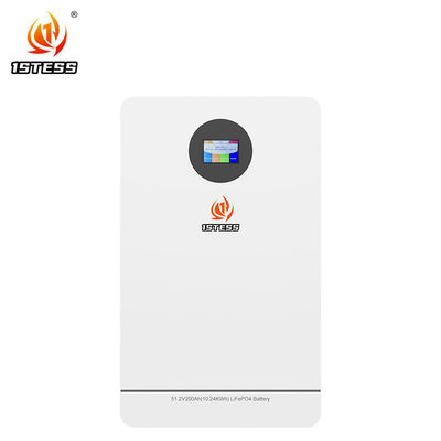Yüksek Kapasiteli Lityum İyon Ev Enerji Depolama Bataryası 6000 Dönem Hayatı 51.2V 200Ah 15.36kWh Tekerlekli