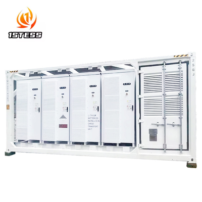 Ess Enerji Depolama Sistemi için 1mwh 20ft 40ft Endüstriyel Ticari Büyük Konteyner Pil