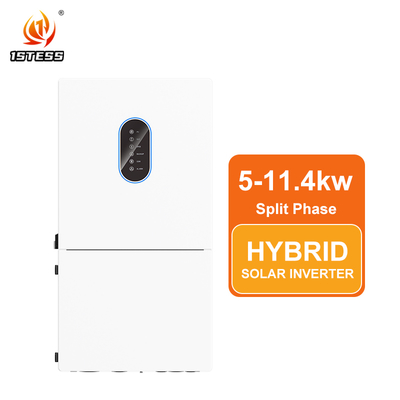 %98 Verimli 6kw Güneş Enerjisi Evirici 48V Lityum/Kurşun Asit Akü Yedekleme 10ms Aktarım Süresi