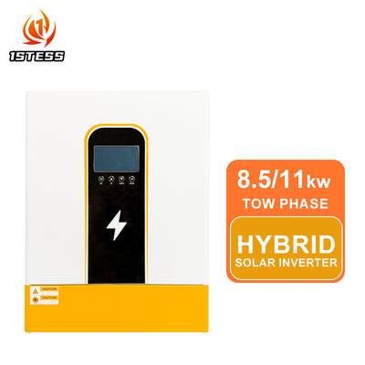 11kW Yüksek Voltajlı MPPT Dönüştürücü Tek Fazlı 48V Pil Saf Sinüs Dalgası Çift AC Çıktısı