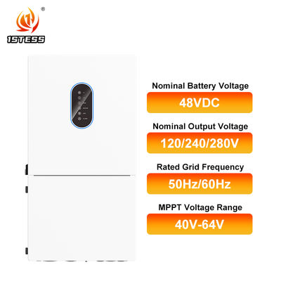 48V Hybrid Solar Inverter Split Phase With MPPT Tracking For 5kw 6kw 7.6kw 10kw 11.4kw