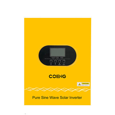 24V 48V 3.5kw 5.5kw 6.2kw Şebekeden Bağımsız Hibrit Solar İnverter Tek Faz Saf Sinüs Dalgalı Dahili MPPT Solar Şarj Cihazlı