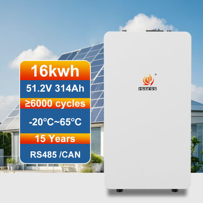 Hibrit Inverterler için Esnek Ölçeklenebilir 16kWh Güneş Bataryası Birimi