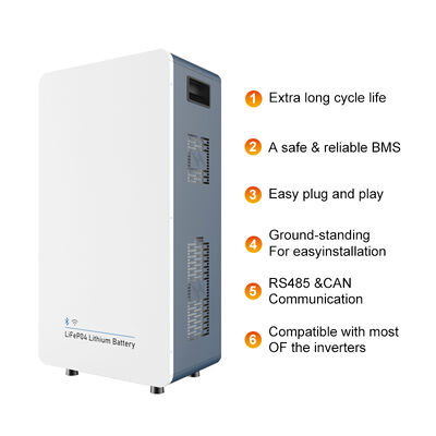 Parallel Connection Capable Battery Bank 10kWh to 160kWh System