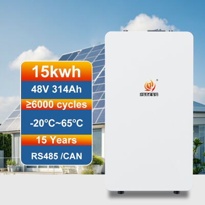 Şebeke dışı hibrit inverter sistemleri için raf monteli 15kWh 48V lityum pil