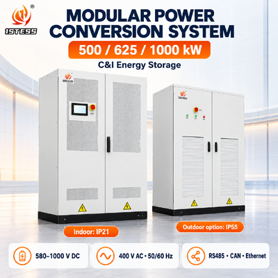 quality 1. Nesil 500kW 625kW 1000kW Modüler Güç Dönüşüm Sistemi Ticari ve Endüstriyel (C&I) Batarya Enerji Depolama İçin factory